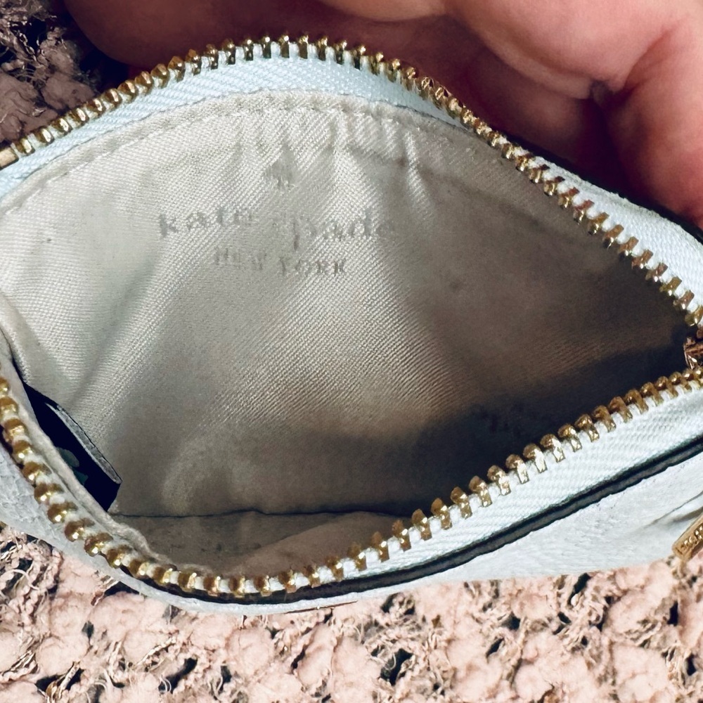 Kate Spade Powder Blue Coin Purse - Picture 6 of 6